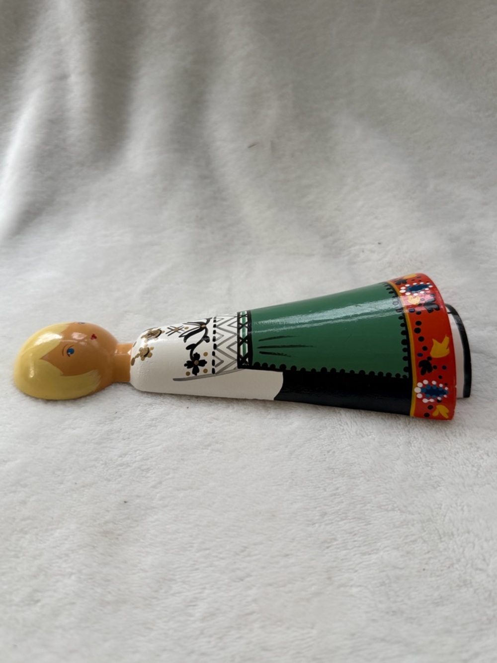 Vintage Salvo Hand Painted Wooden Female Russian Doll Wall Hanging Decor EUC - Picture 12 of 13